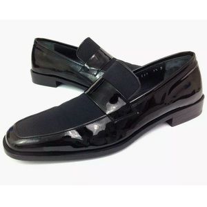 Salvatore Ferragamo Black Loafers Size 7.5 D